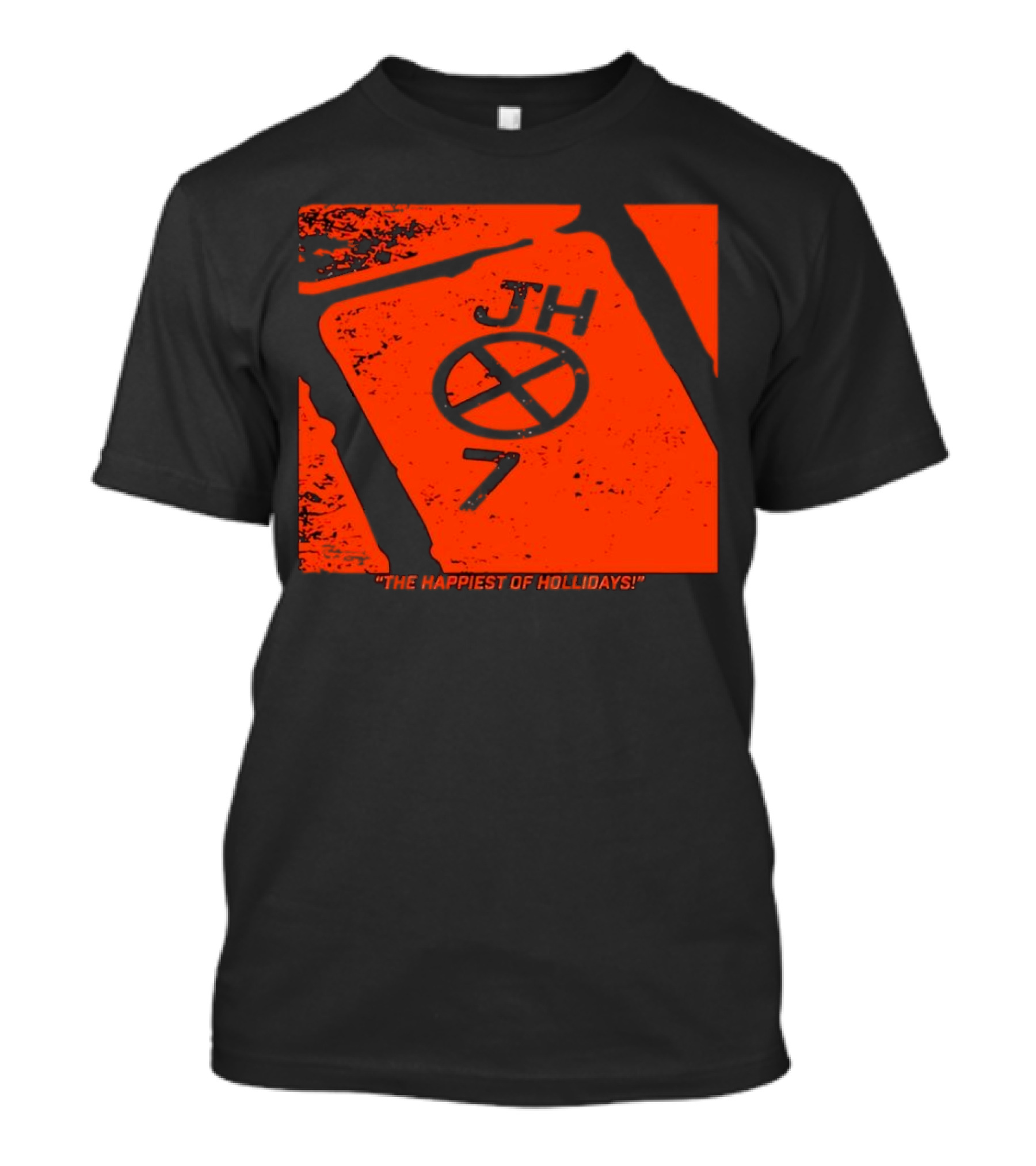 Jackson Holliday JH7 The Happiest Of Hollidays Baltimore Orioles EUTAW St T-Shirt