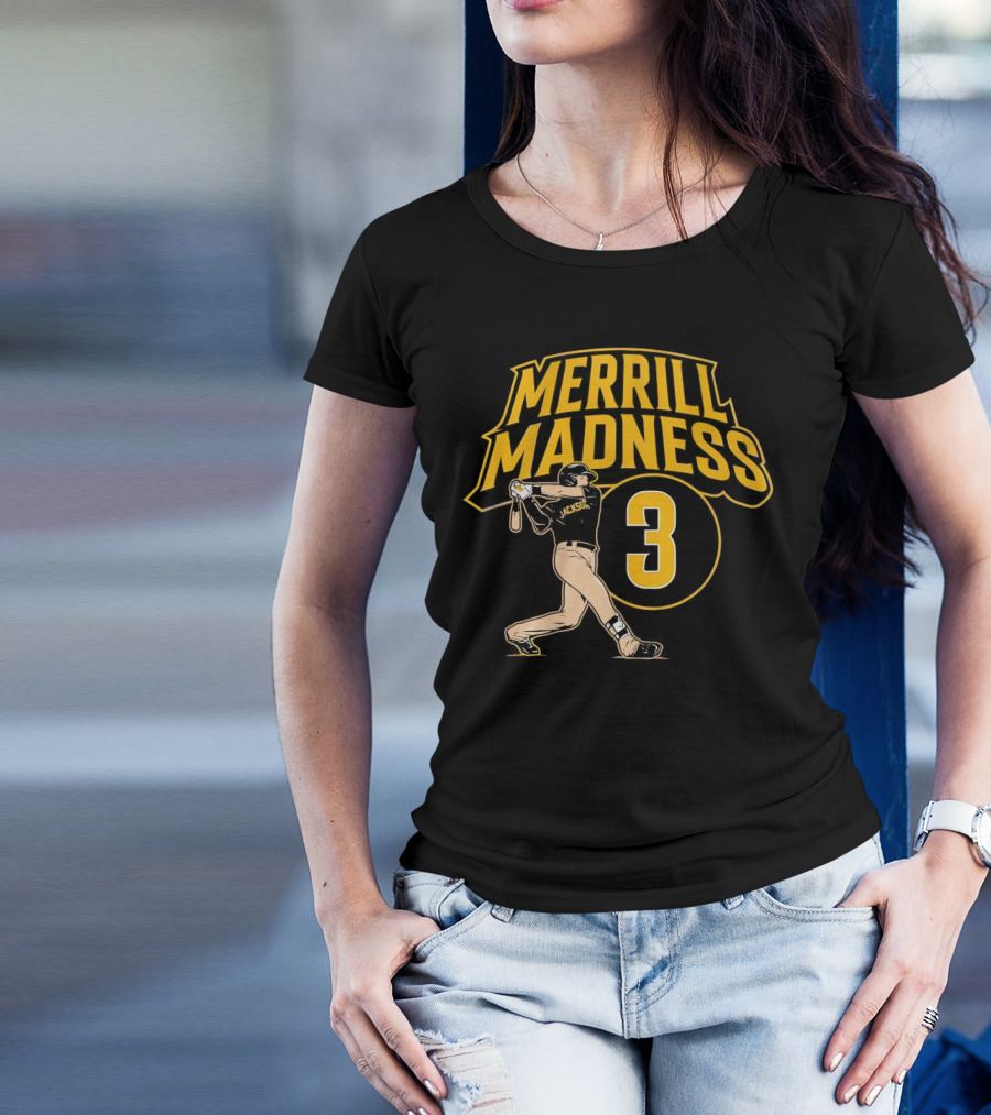Merrill Madness 3 Jackson San Diego Padres T-Shirt