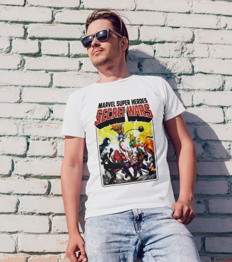 Marvel Super Heroes Secret Wars Spider-Man Vs Super Villains Classic Conflict T-Shirt