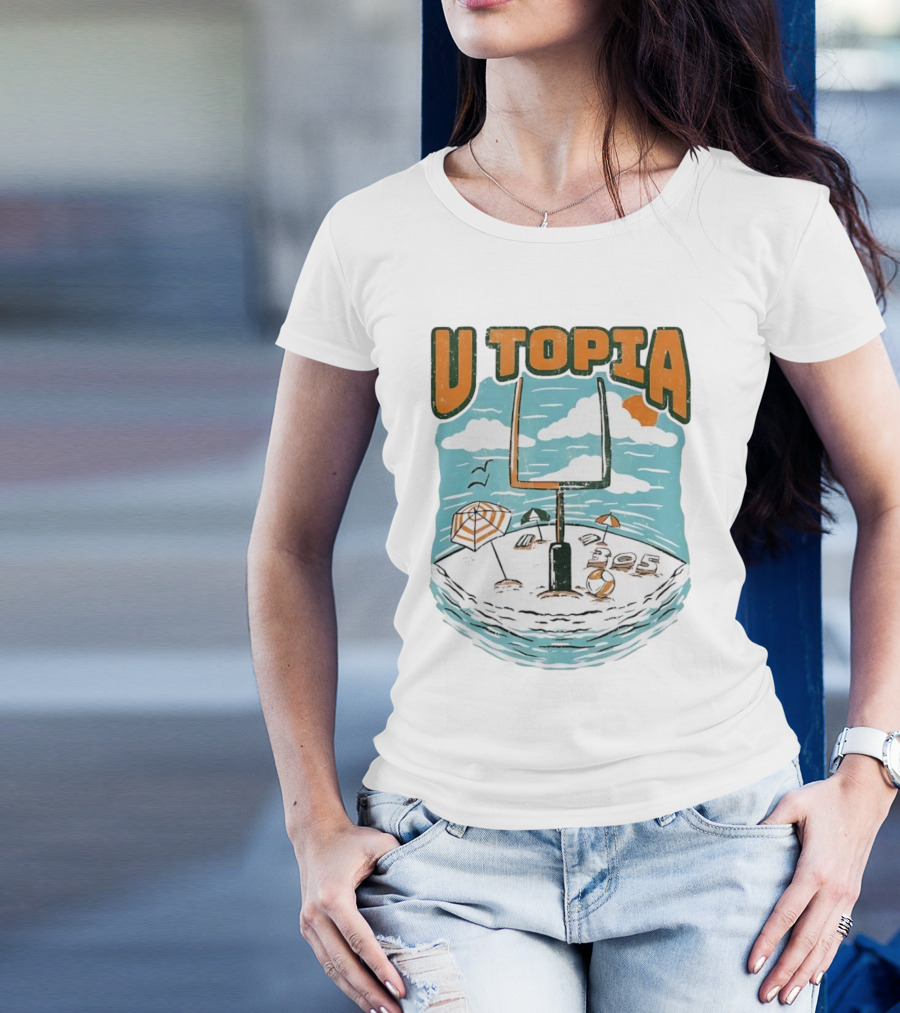 Miami Hurricanes U Topia 305 Beach Paradise T-Shirt