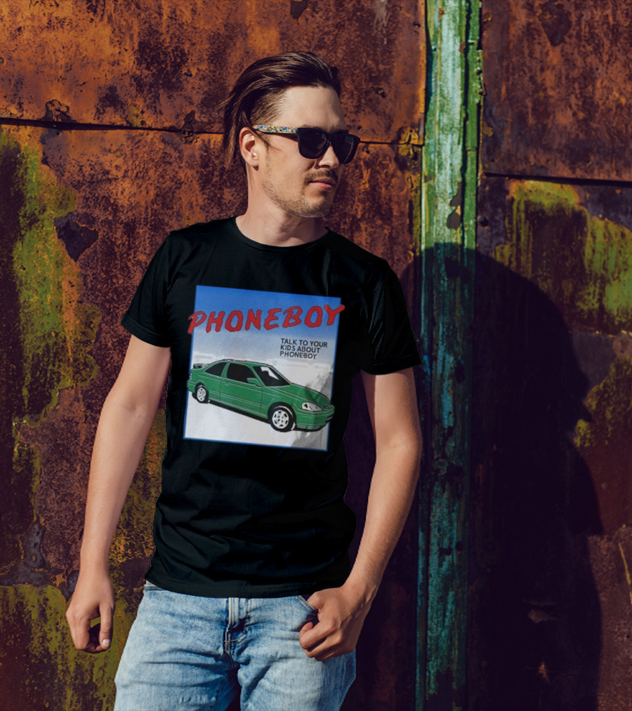 PHONEBOY Talk To Your Kids About Phoneboy Civic T-Shirt