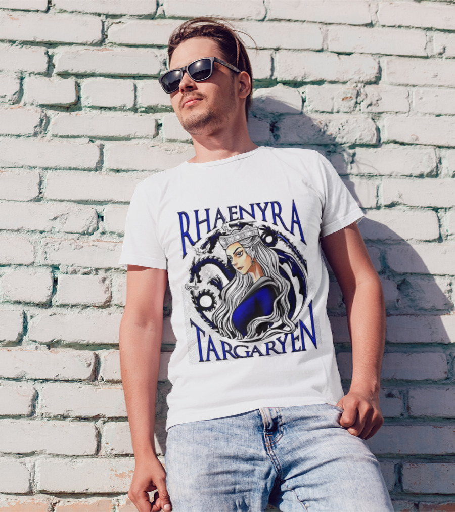Rhaenyra Targaryen Dragon Emblem Royalty T-Shirt