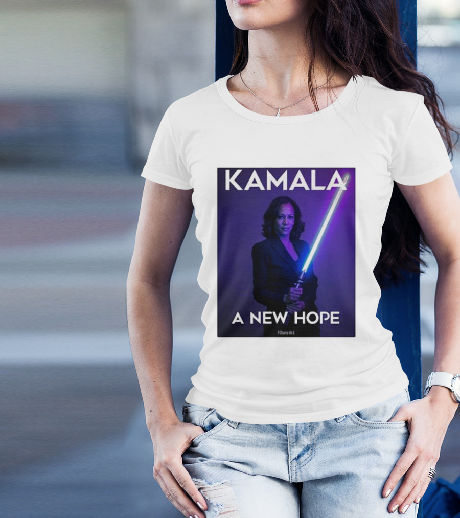 Kamala A New Hope Lightsaber Dark Suit T-Shirt