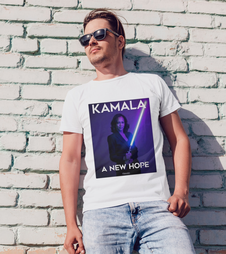 Kamala A New Hope Lightsaber Dark Suit T-Shirt