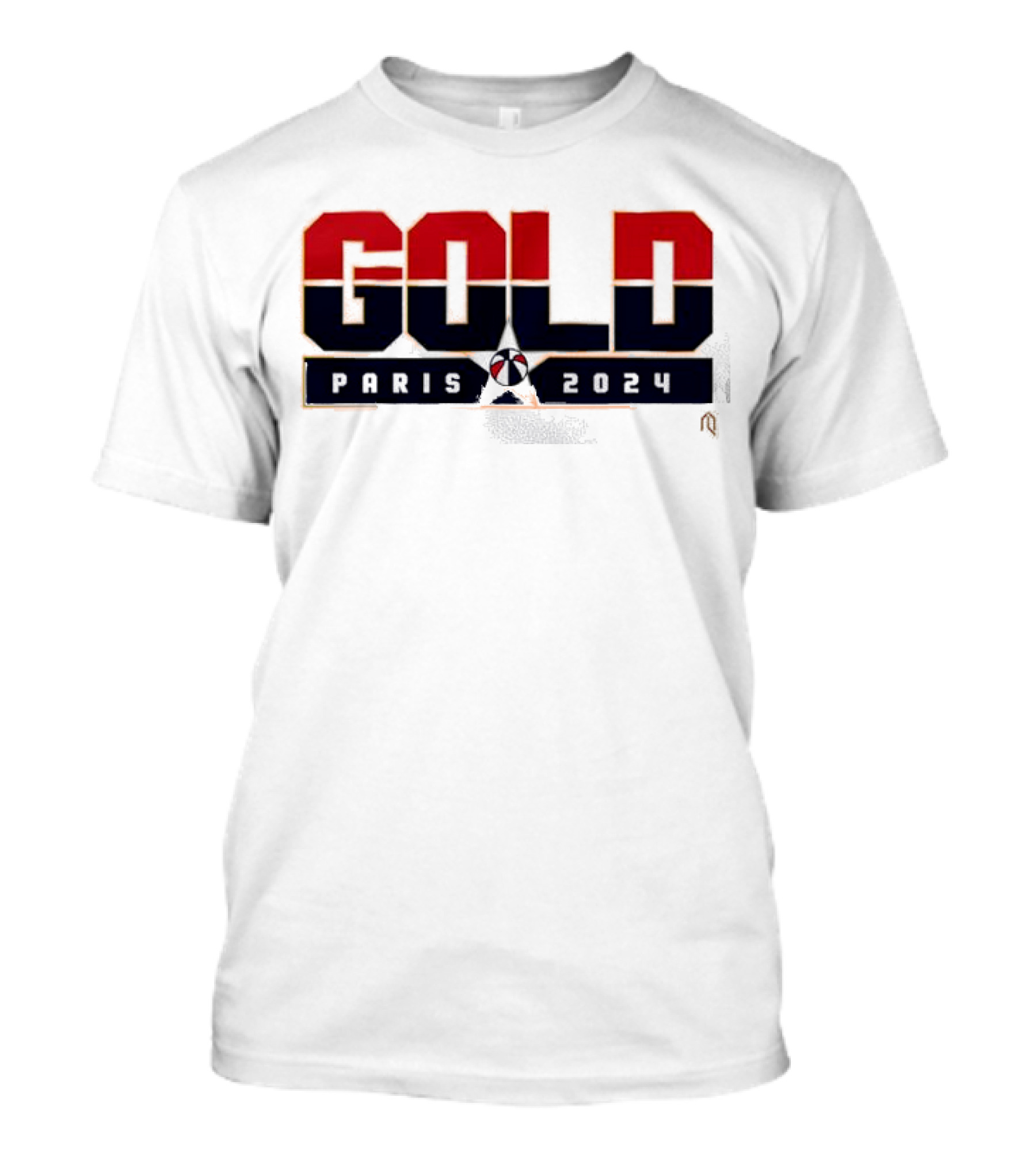 GOLD Paris 2024 Team USA T-Shirt