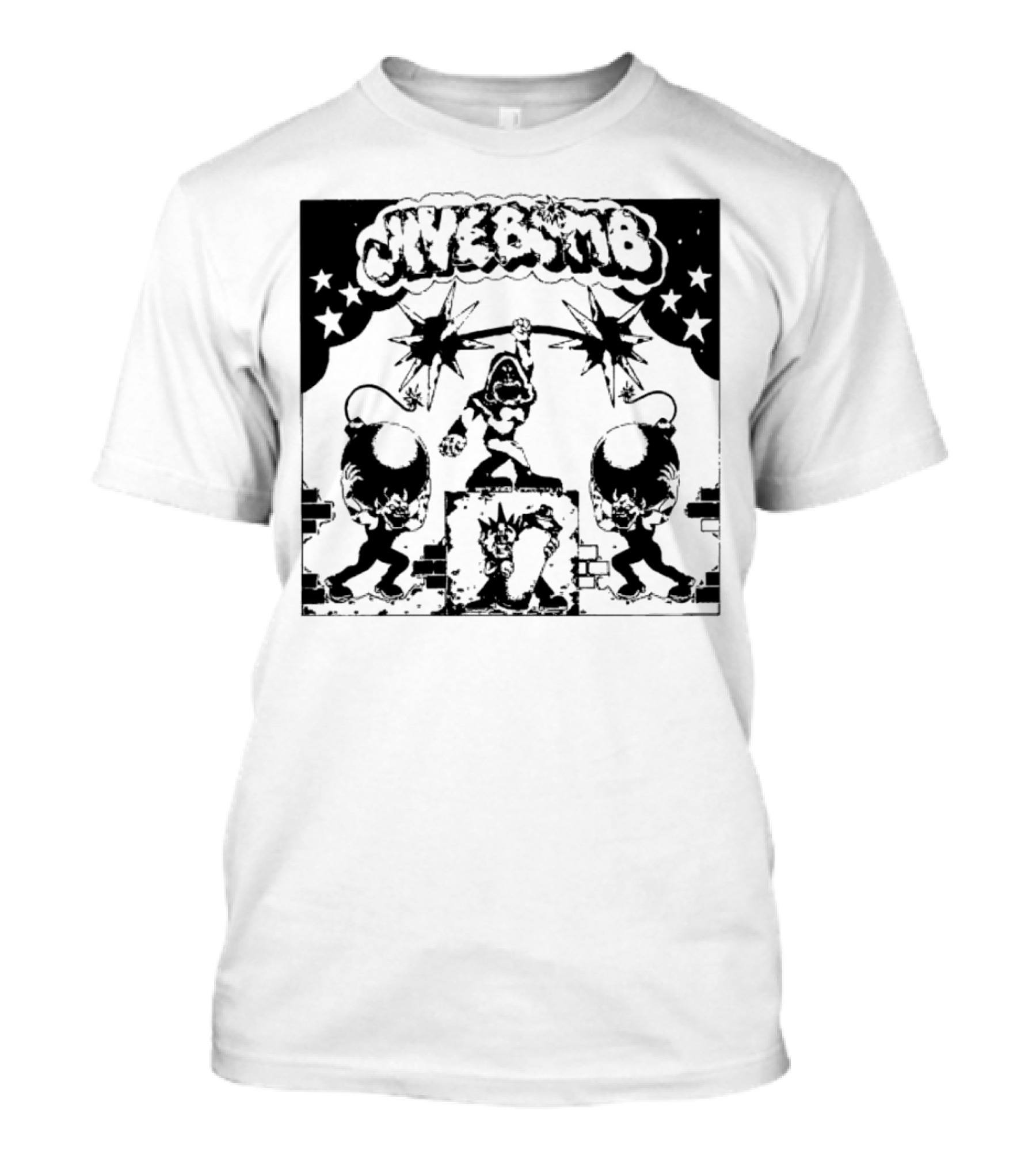 Jivebomb Dynamic Characters And Explosions T-Shirt