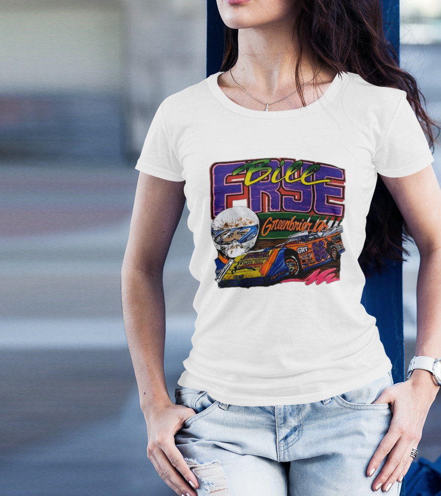 Bill Frye Greenbrier No.66 Dirt Late Model Car GRT Racing T-Shirt