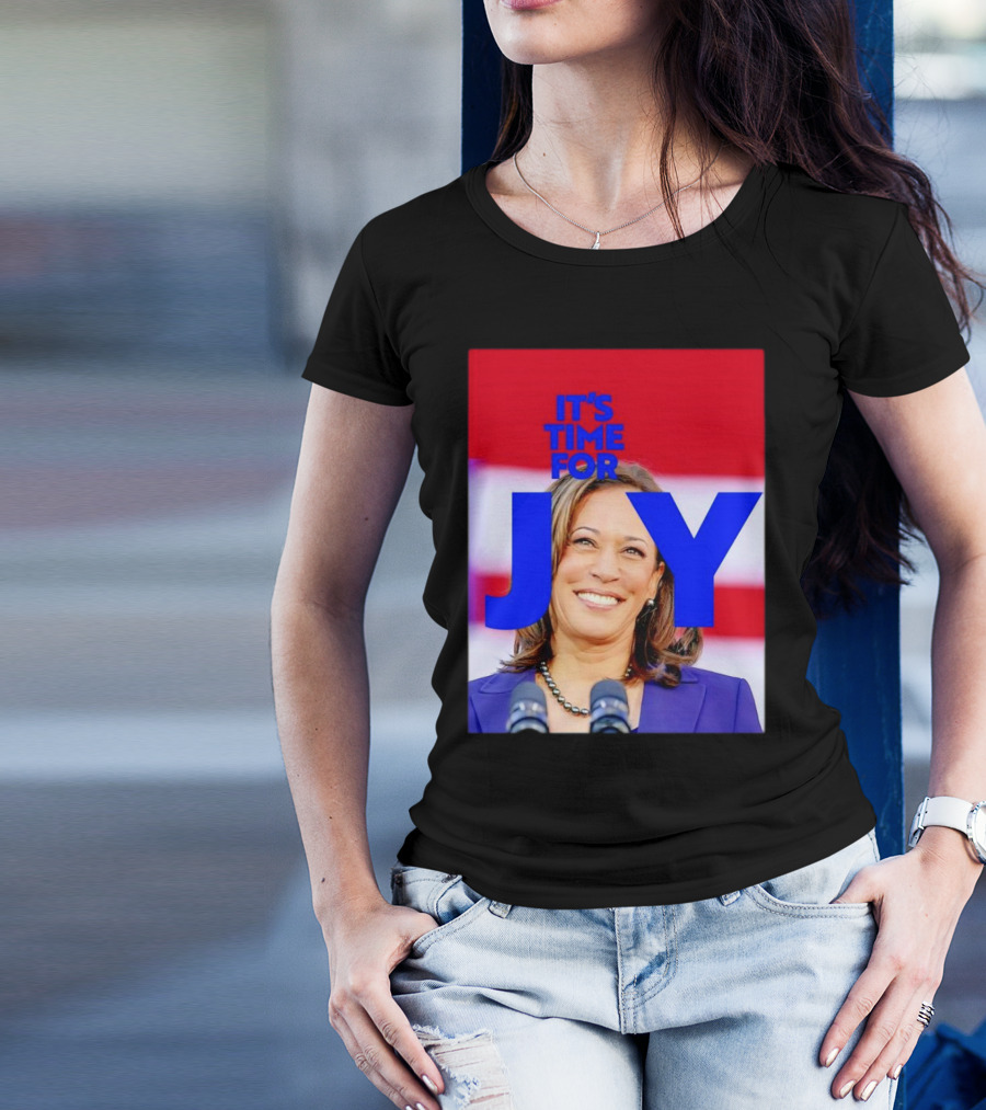 Kamala Harris It’s Time For Joy T-Shirt