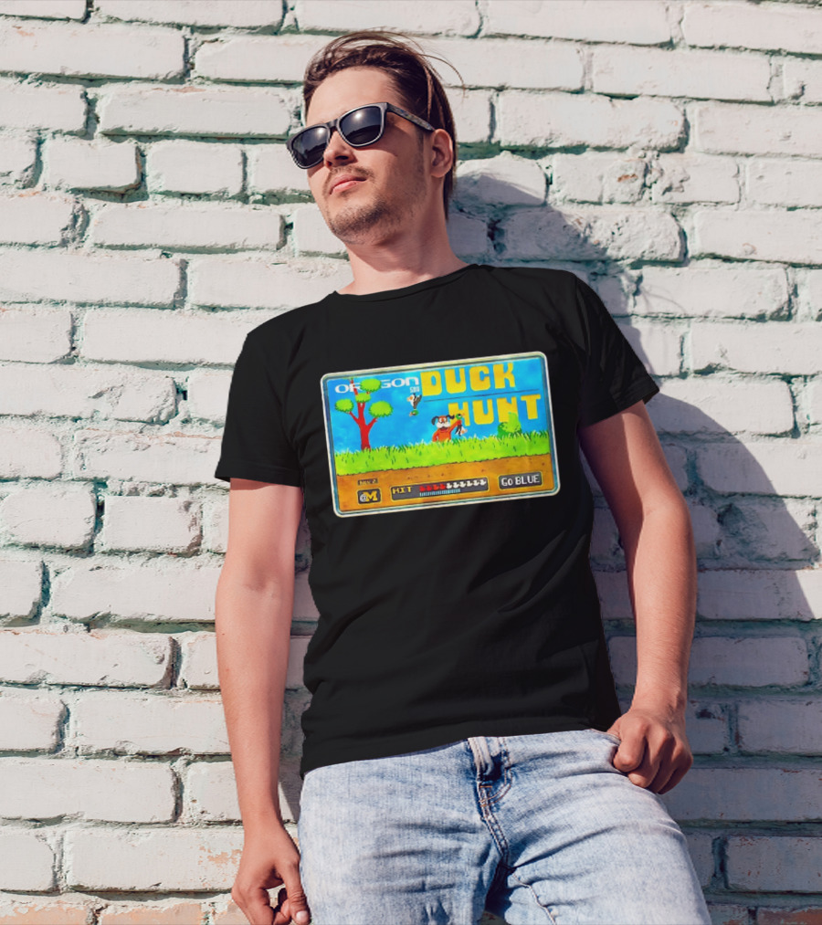 OREGON GAMEDAY DUCK HUNT GO BLUE T-Shirt