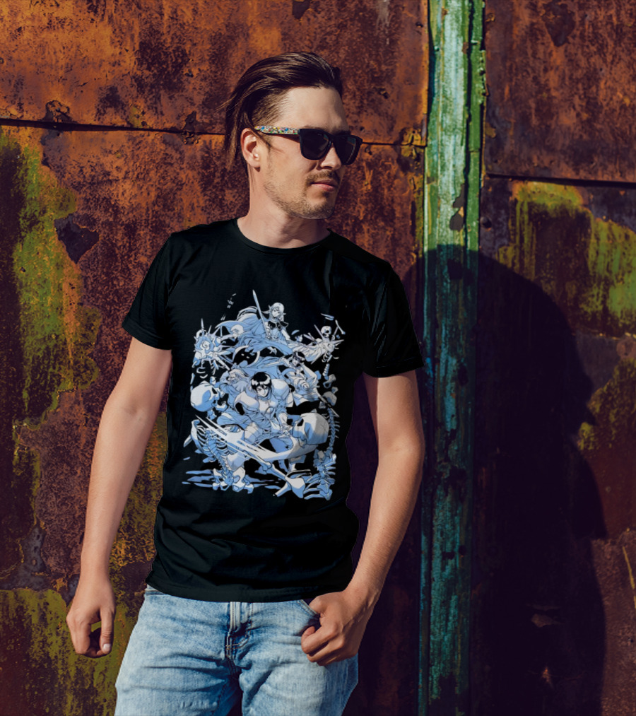 Record Of Lodoss War Party Formed Heroic Fantasy Battle T-Shirt