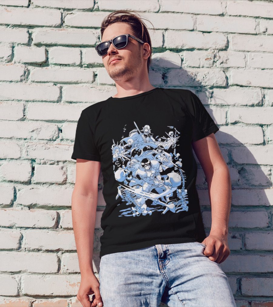 Record Of Lodoss War Party Formed Heroic Fantasy Battle T-Shirt