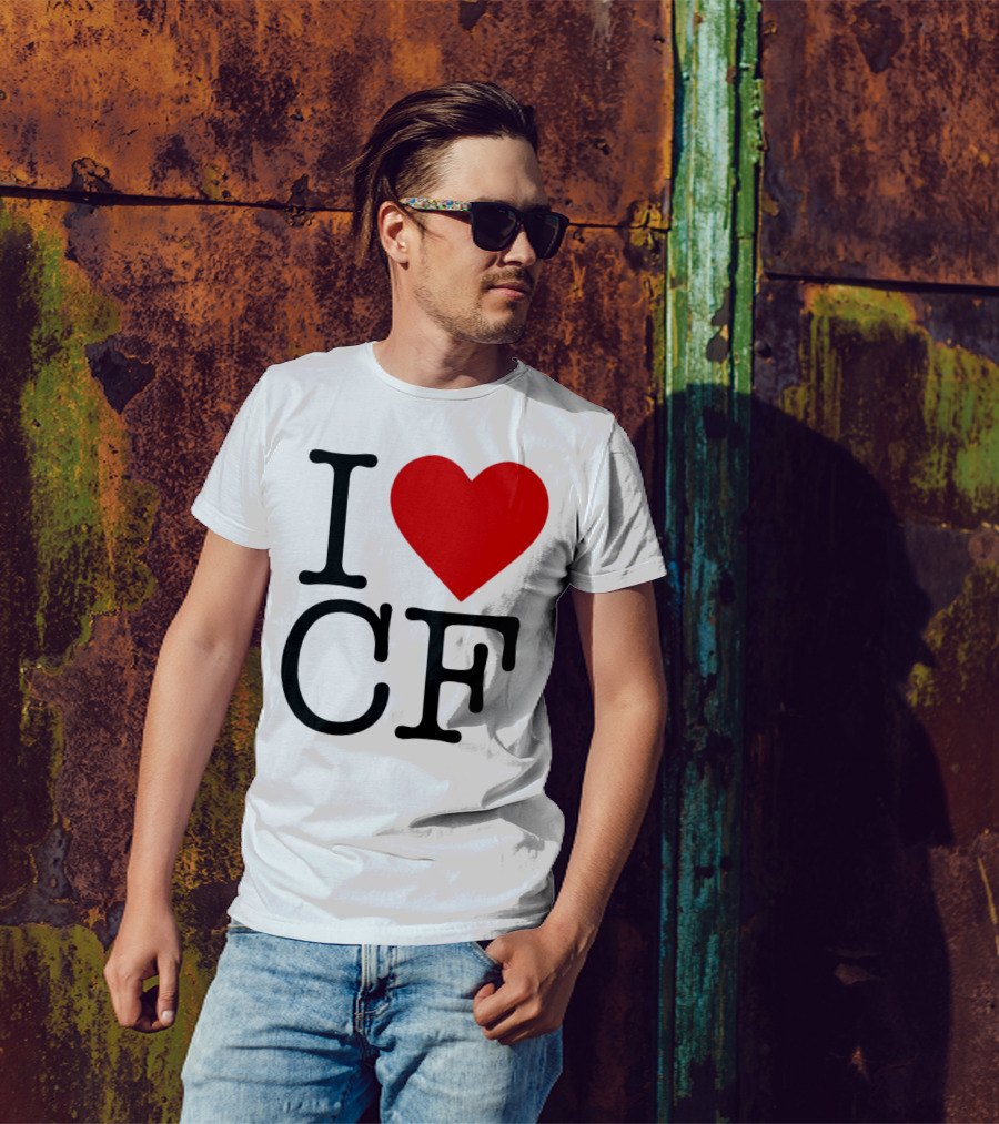 I Heart Charlotte Folk CF T-Shirt