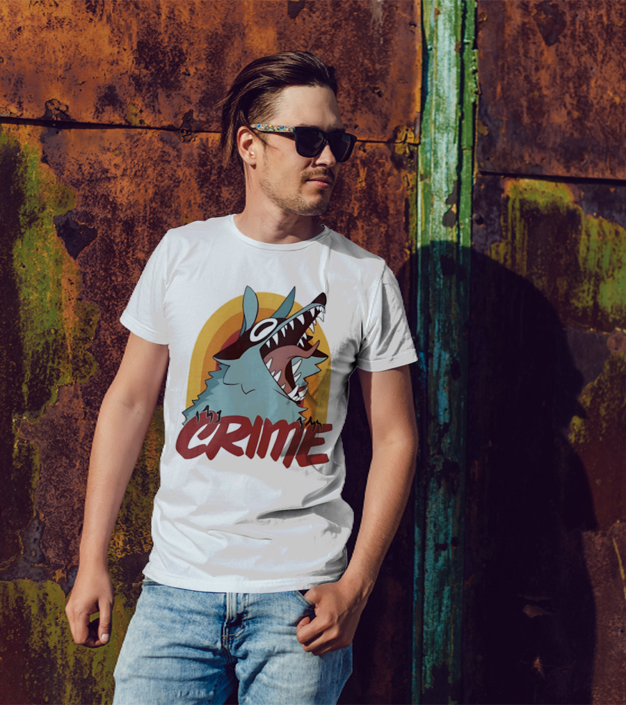 Kay Powell Wolf Crime T-Shirt
