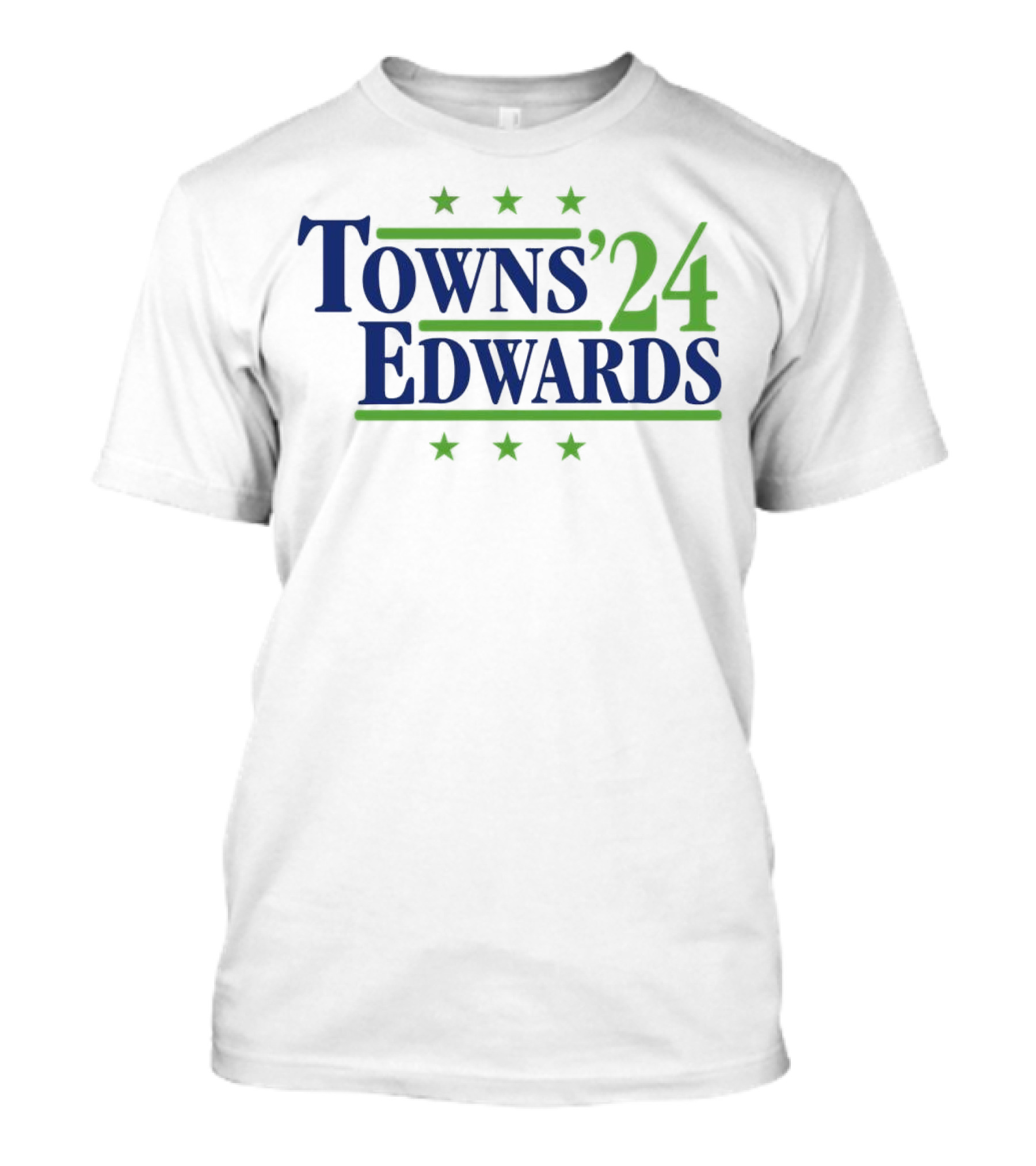 Minnesota Timberwolves Towns '24 Edwards Karl-Anthony Anthony T-Shirt
