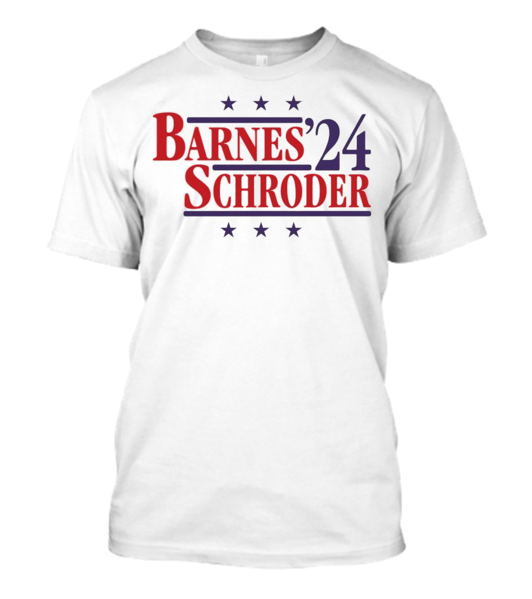 Toronto Raptors Barnes Schröder '24 Stars T-Shirt