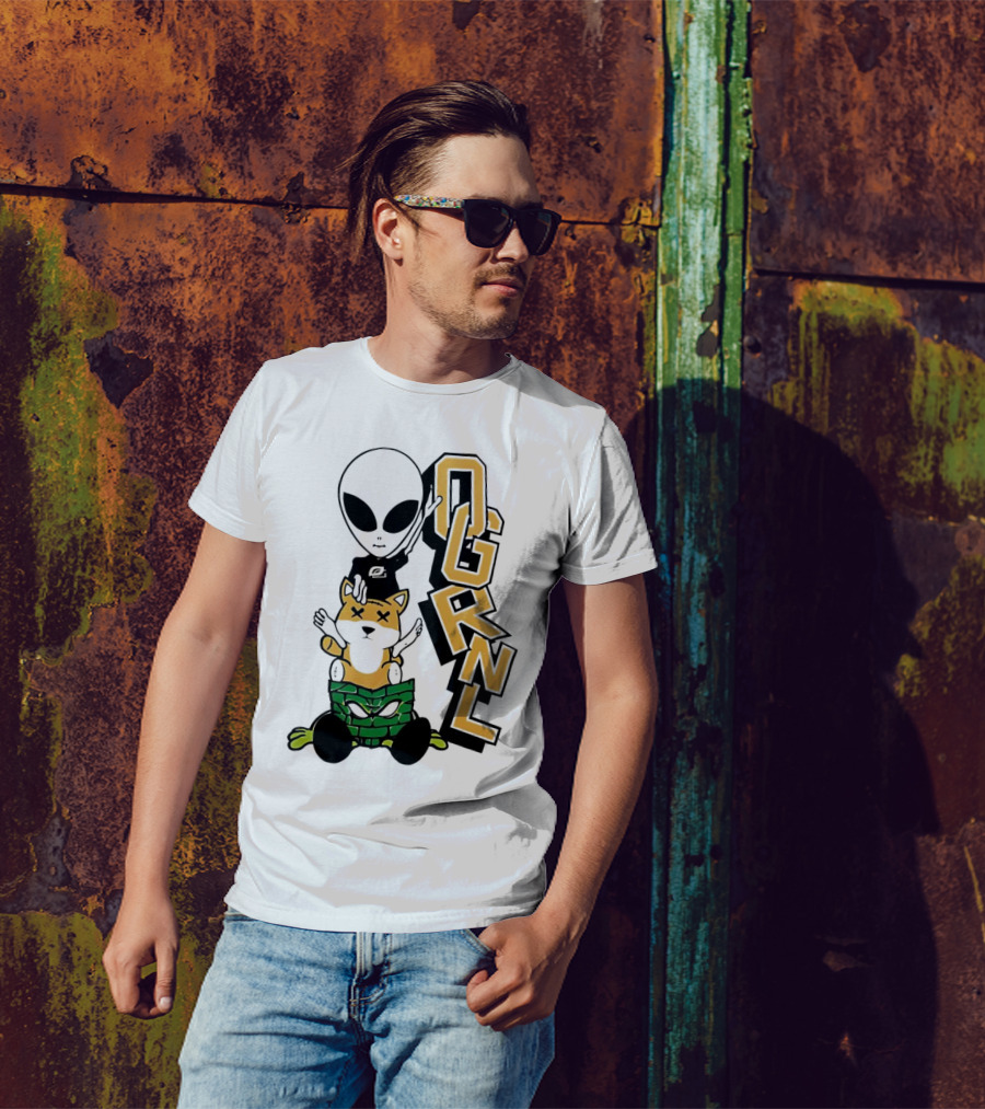 Optic Day 2024 OGRNL Alien And Cat With Sunglasses T-Shirt