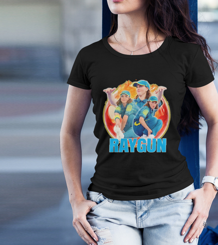 Raygun 2024 Australian Olympic Breakdancer Fire T-Shirt