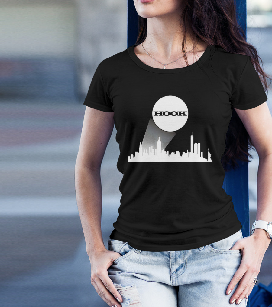 AEW Hook Signal Skyline New York City T-Shirt