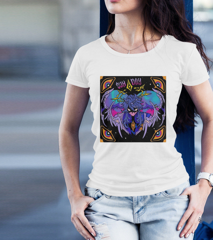 Sun Day Honkai Star Rail Visionary Angelic Manga T-Shirt