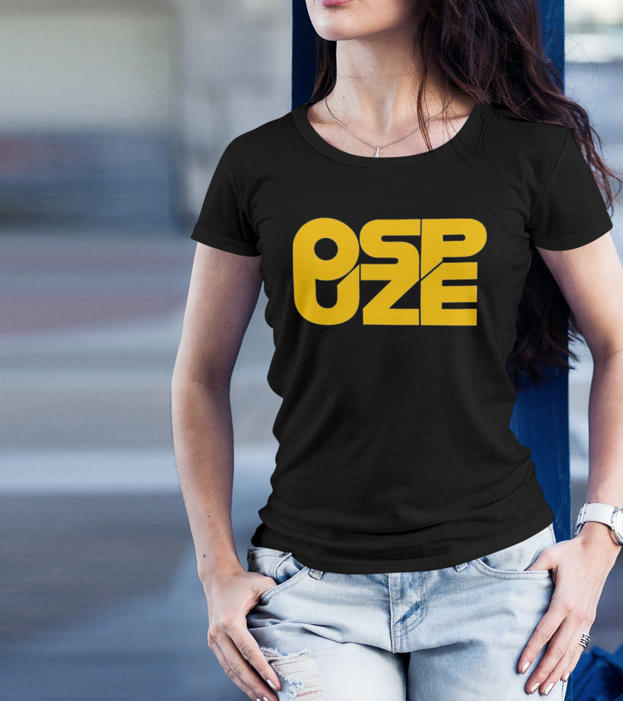 The Finals Ospuze Bold Yellow Block Letters T-Shirt