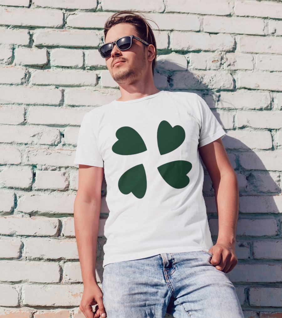 4chan Clover Heart T-Shirt