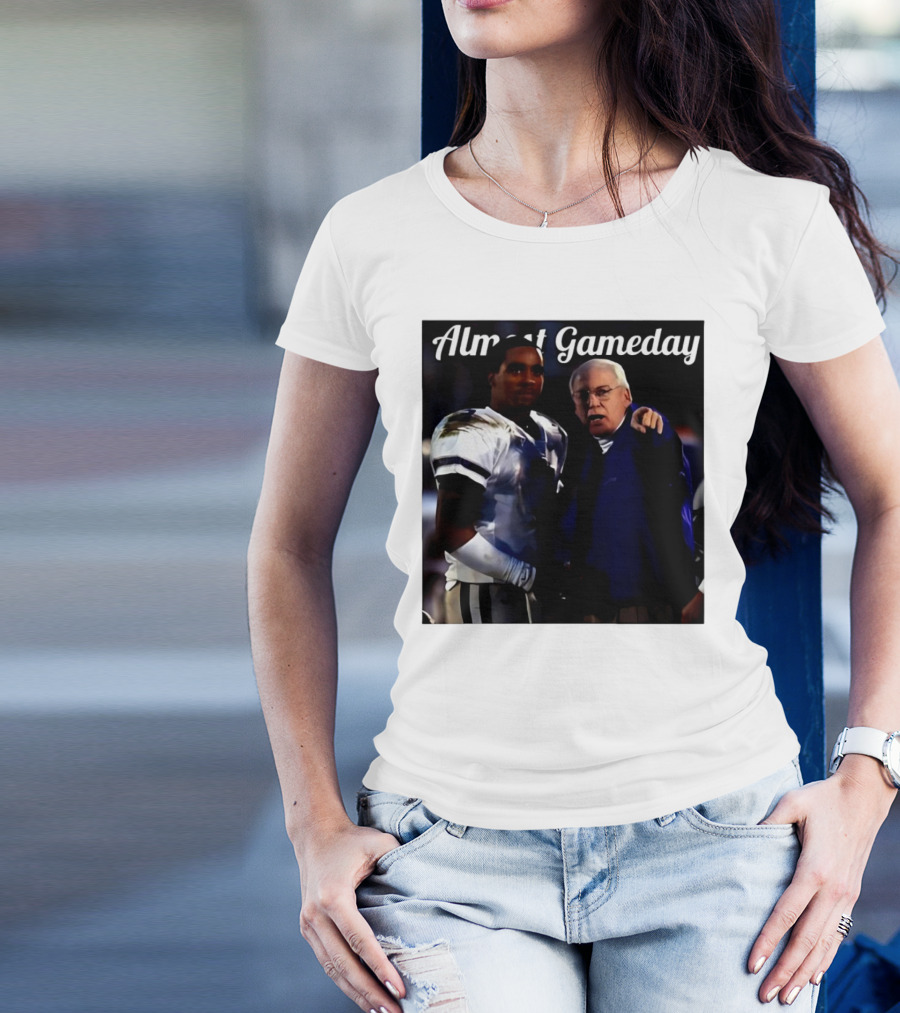 Almost Gameday Bill Snyder Coach K-State Wildcats Player Interaction T-Shirt