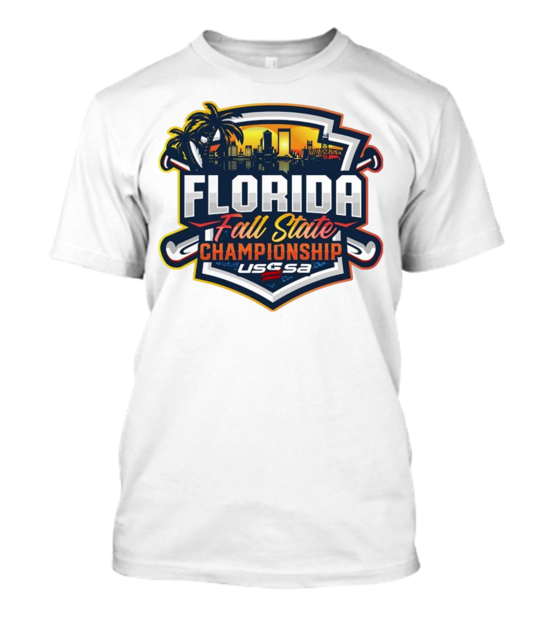 USSSA Florida Fall State Championship 2024 Skyline Palms Iconic Baseball Bats T-Shirt