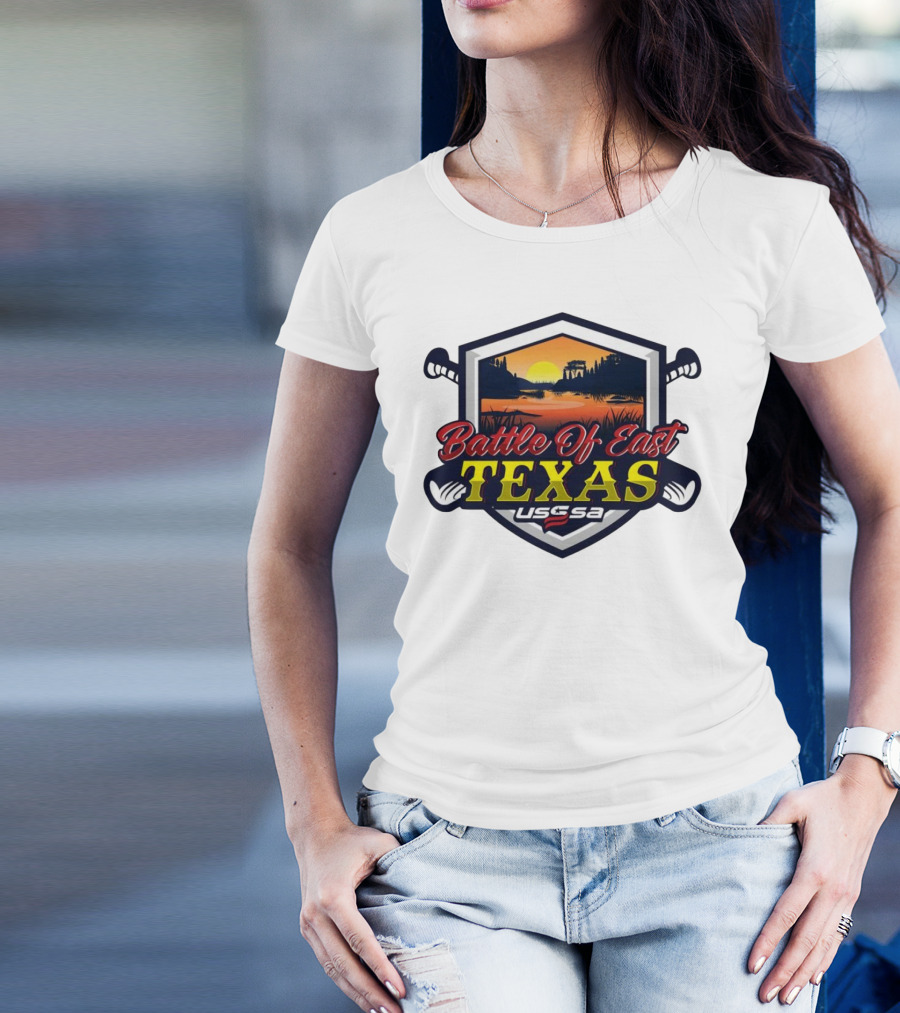USSSA Battle Of East Texas 2024 Sunset Softball Scenic T-Shirt