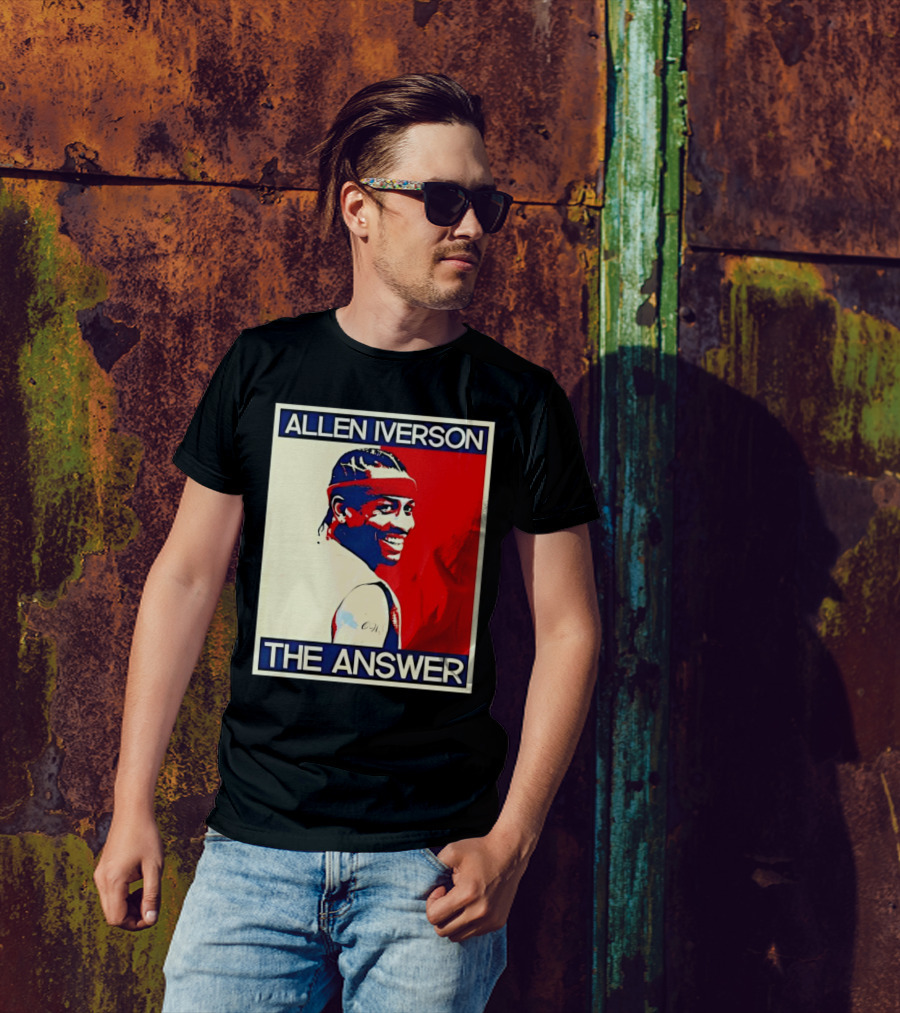 Allen Iverson The Answer Iconic Hope T-Shirt