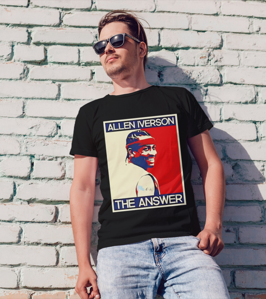 Allen Iverson The Answer Iconic Hope T-Shirt