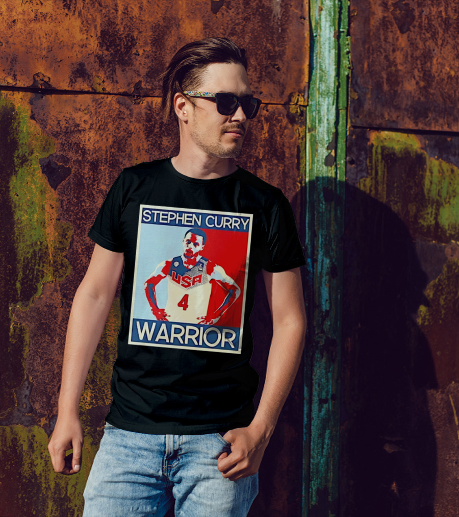 Stephen Curry USA Warrior 4 Hope T-Shirt