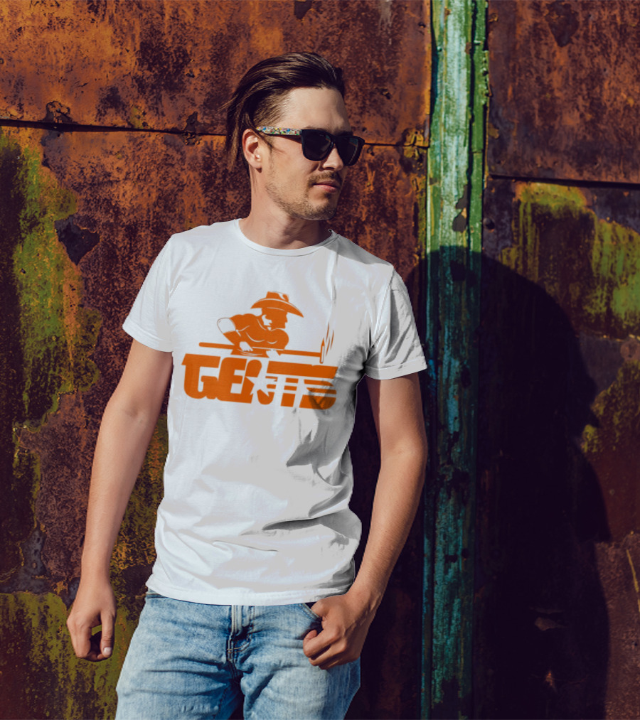 Tennessee Volunteers Gents Cowboy Branding Iron T-Shirt