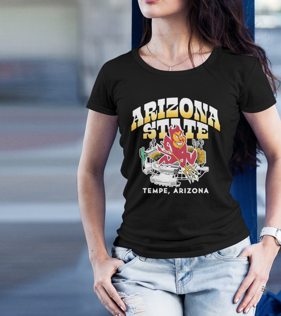 Arizona State Sun Devils Stadium Mascot Tempe Arizona T-Shirt