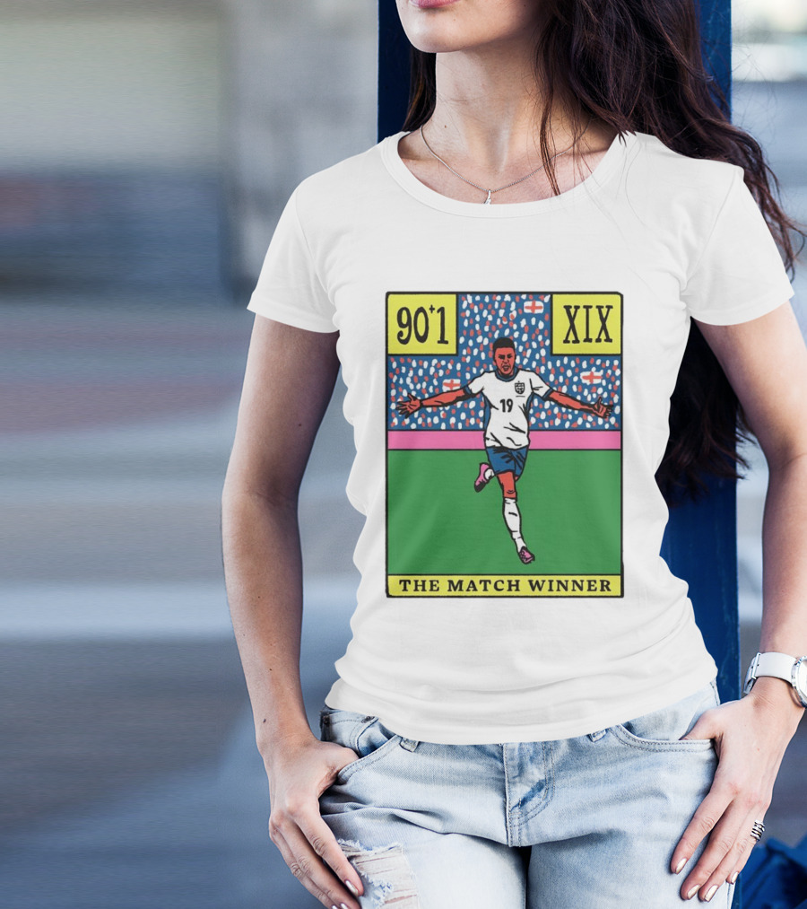 England Football Team Player 19 The Match Winner 90+1 XIX T-Shirt