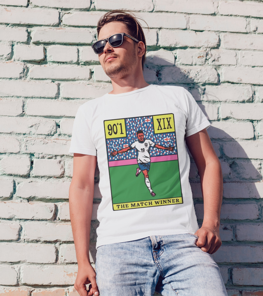 England Football Team Player 19 The Match Winner 90+1 XIX T-Shirt