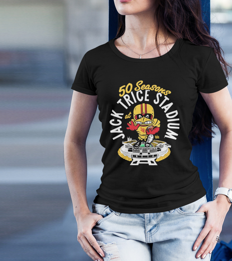 50 Seasons At Jack Trice Stadium Iowa State Cyclones Mascot T-Shirt