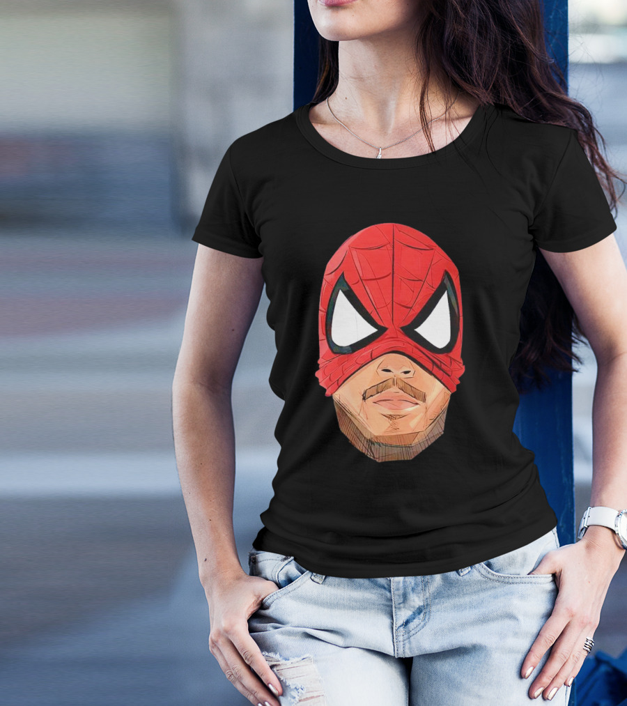 Devin Booker Spiderman Mask Character T-Shirt