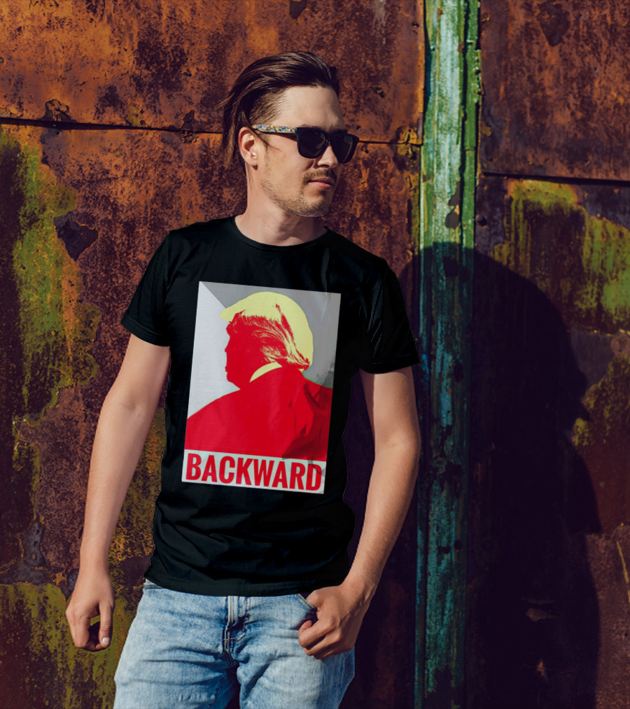 Donald Trump Backward Pop T-Shirt