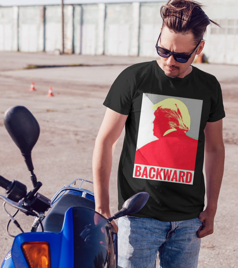Donald Trump Backward Pop T-Shirt