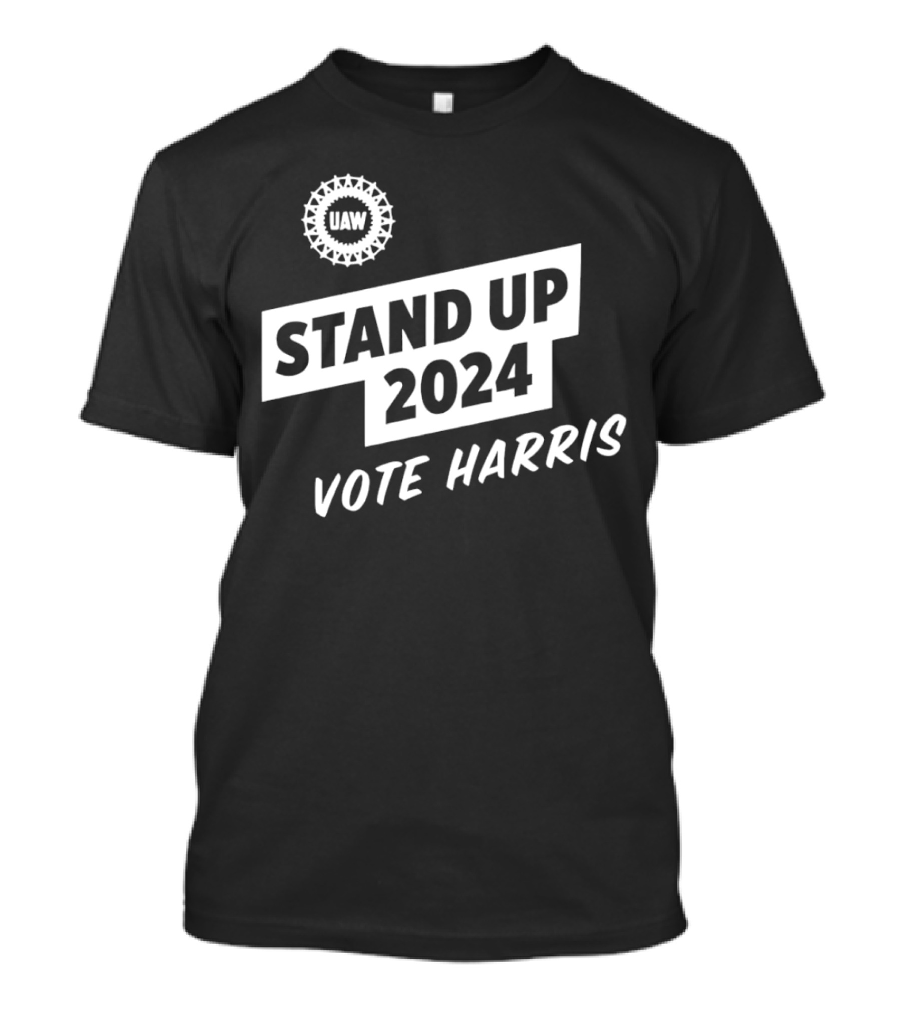 UAW Stand Up 2024 Vote Harris T-Shirt