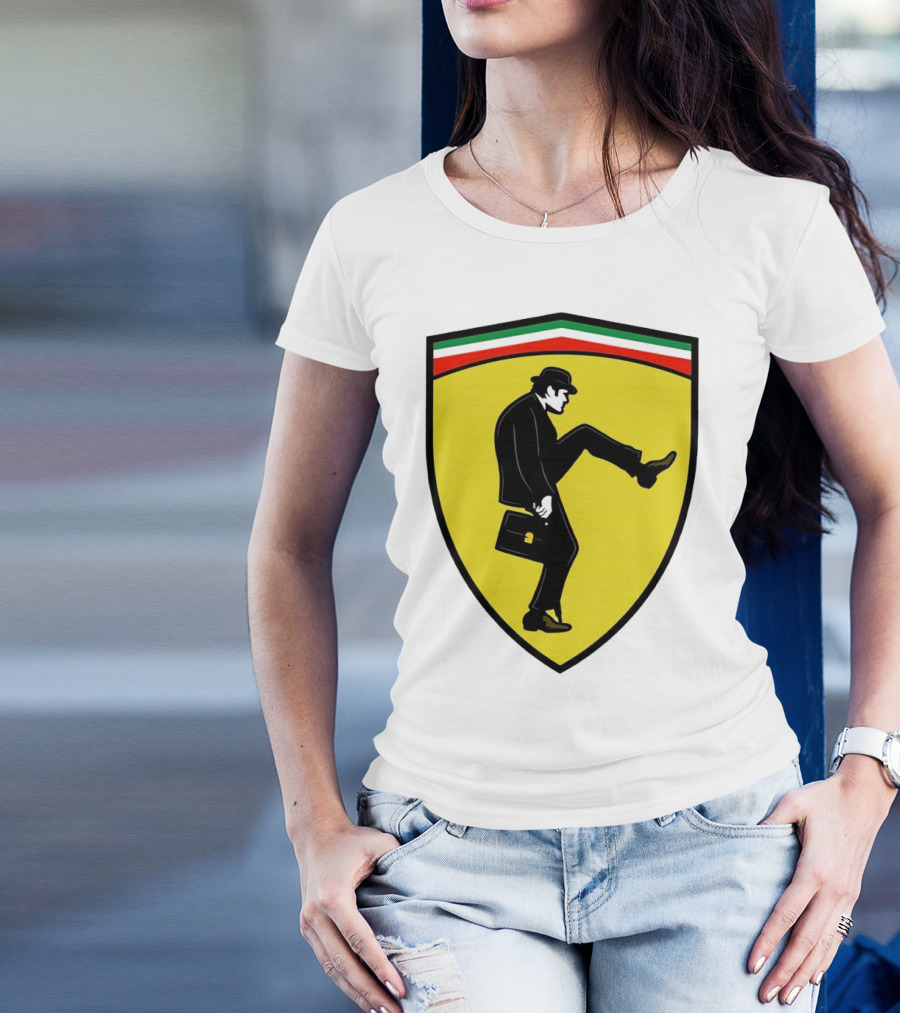 Ministry Of Silly Walks Monty Python Ferrari T-Shirt