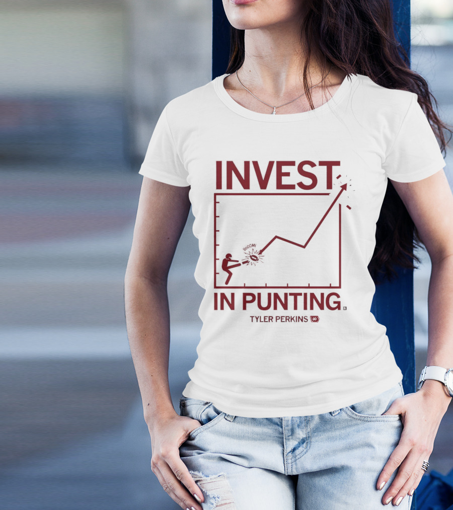 Tyler Perkins Invest In Punting Iowa State Cyclones Chart Football T-Shirt