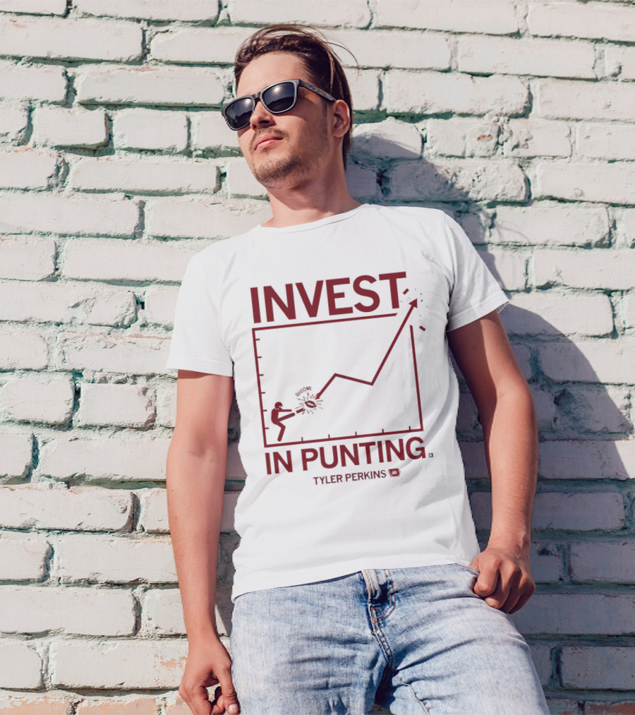 Tyler Perkins Invest In Punting Iowa State Cyclones Chart Football T-Shirt