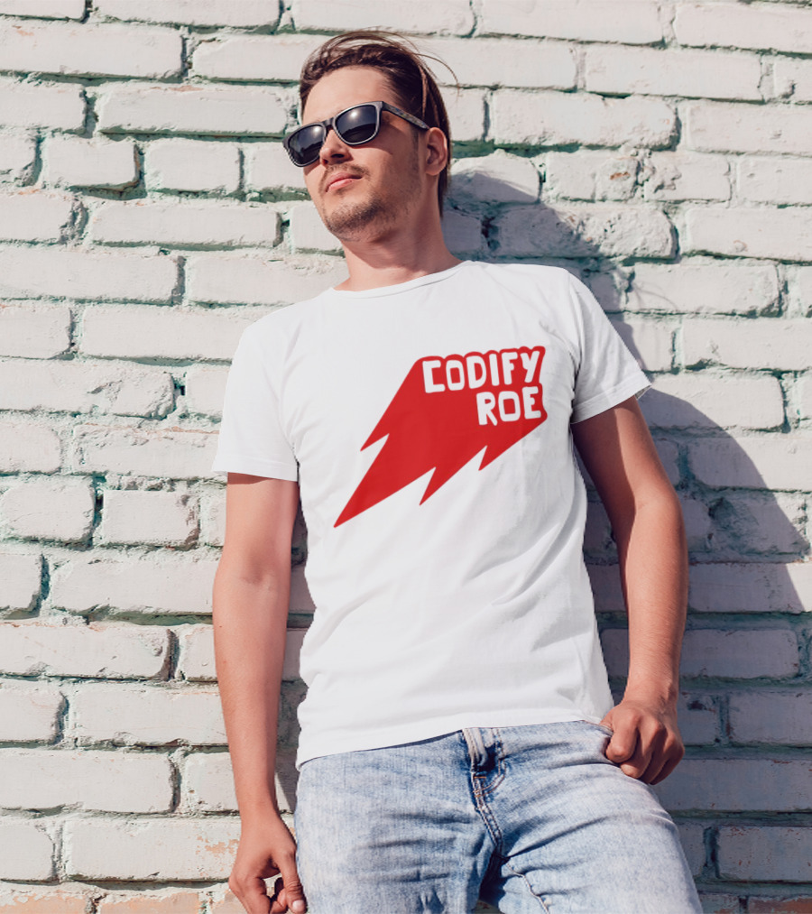 Codify Roe Red Lightning Bolt T-Shirt
