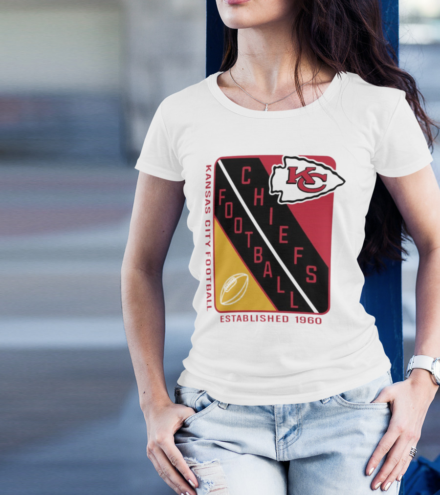 Kansas City Chiefs Football Established 1960 KC T-Shirt