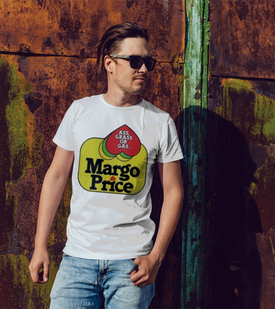 Margo Price Ass Grass Or Gas Playing Cards T-Shirt
