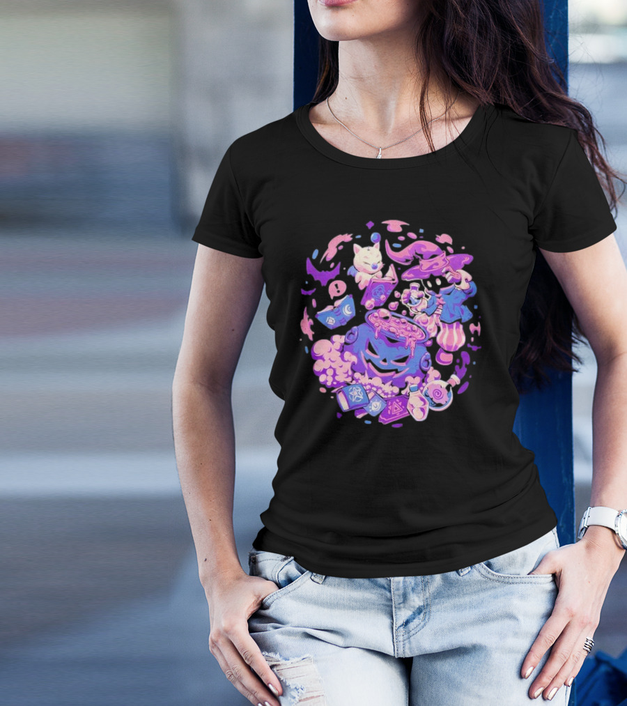 Final Fantasy Mage Kupo Spellcasting Adventure T-Shirt