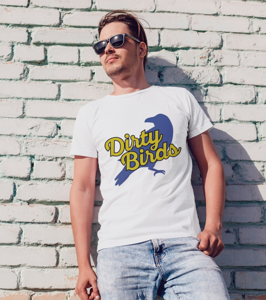Dirty Birds Blue T-Shirt