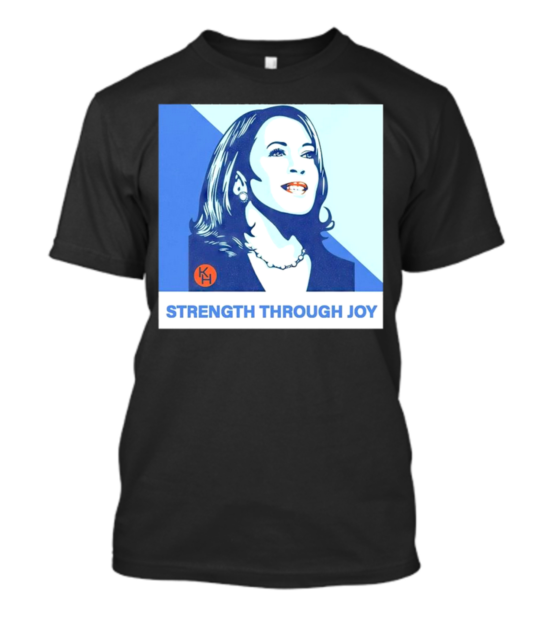 Kamala Harris KH Strength Through Joy T-Shirt