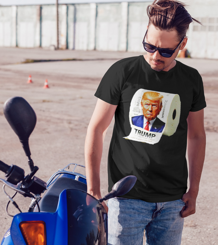 Trump Toilet Paper Roll Novelty Item T-Shirt